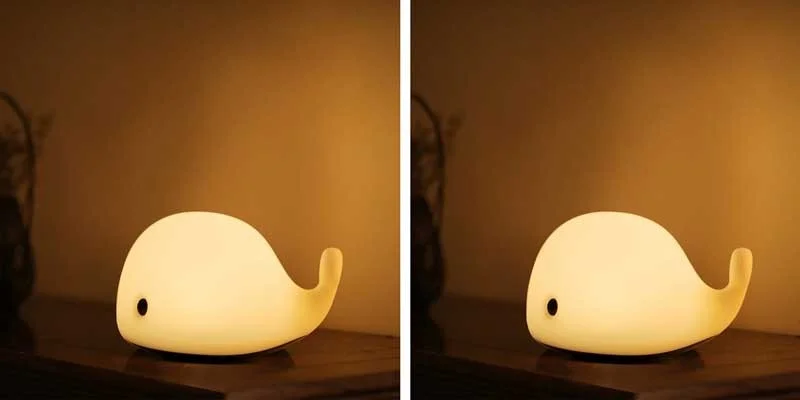 Đèn ngủ mini hình cá voi con cắm điện