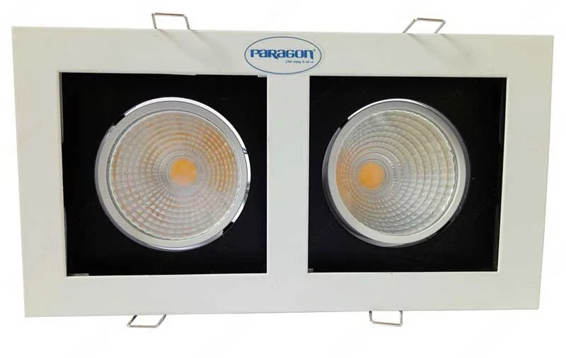 Đèn downlight đôi Paragon - Đèn LED downlight đôi âm trần Paragon