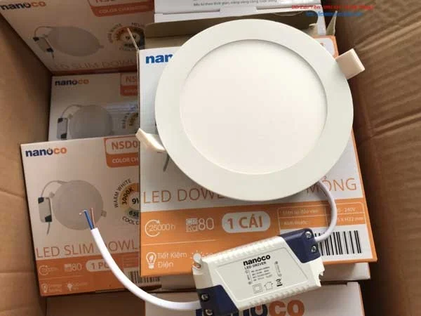 đèn led âm trần 6w