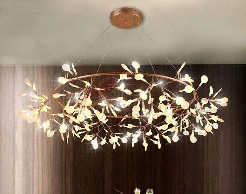 Đèn thả phòng khách - Đèn LED thả trần trang trí phòng khách