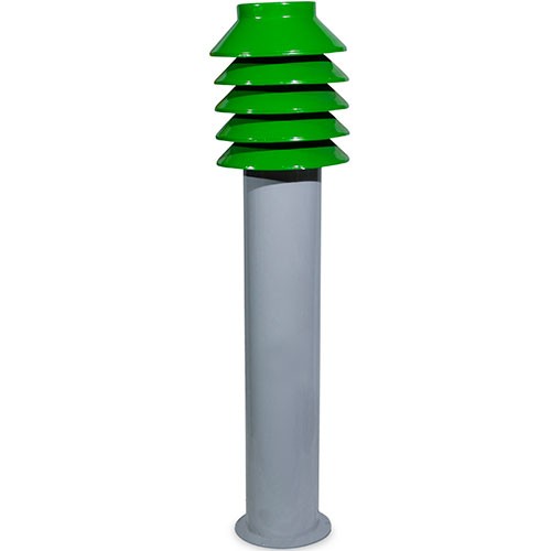 Kiểu đèn cây sân vườn hình cây thông, đèn cây thông trang trí sân vườn
