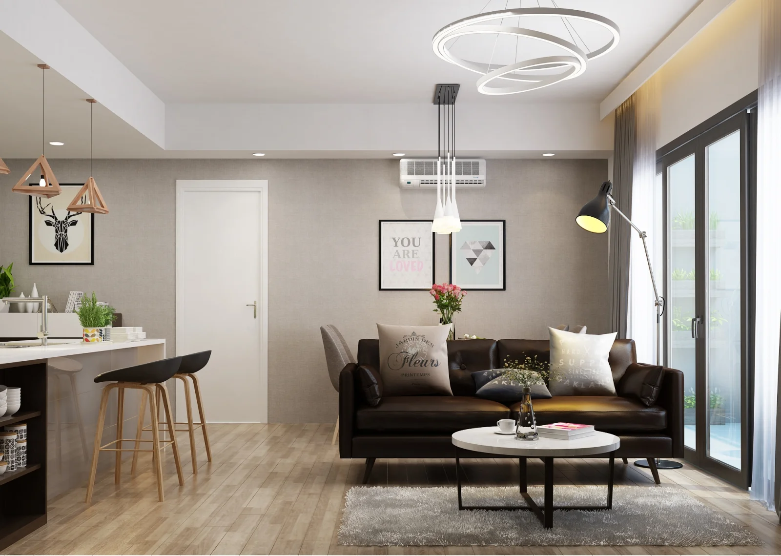 Hệ thống đèn phòng khách nâng tầm đẳng cấp cho không gian